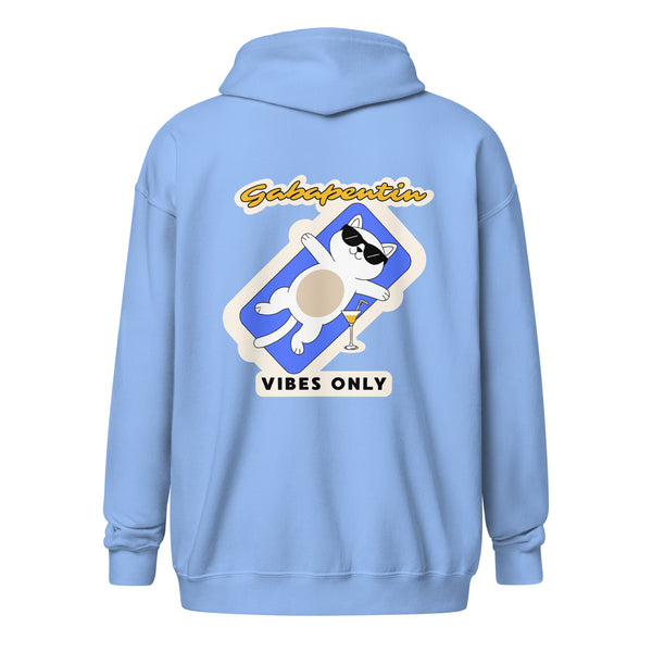 Gabapentin vibes only Unisex Zip Hoodie-I love Veterinary