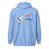 Stop sending your husband to the vet Unisex Zip Hoodie-I love Veterinary