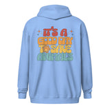 It's a good day to save animals Unisex Zip Hoodie-I love Veterinary