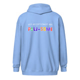 Vet receptionist are paw-some Unisex Zip Hoodie-I love Veterinary