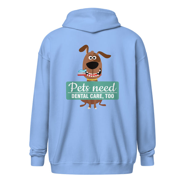 Veterinary - Pet Dental Health Unisex Zip Hoodie