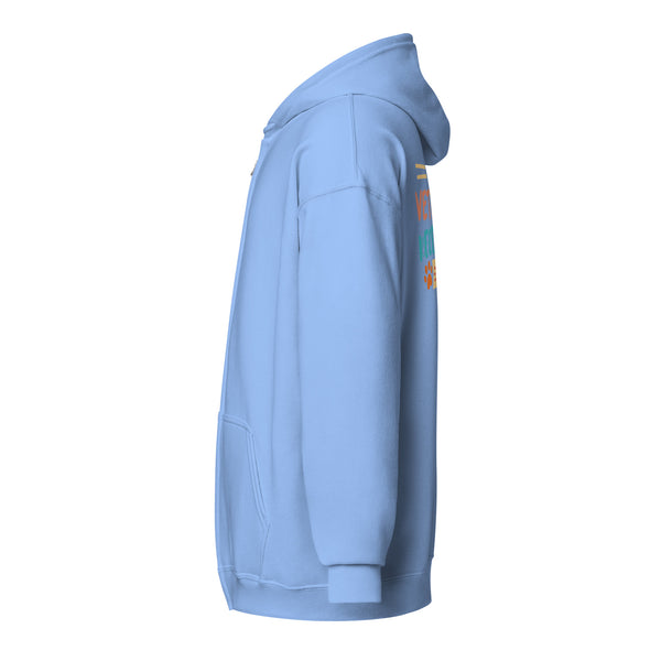 Veterinary receptionist ERA Zip Hoodie-I love Veterinary