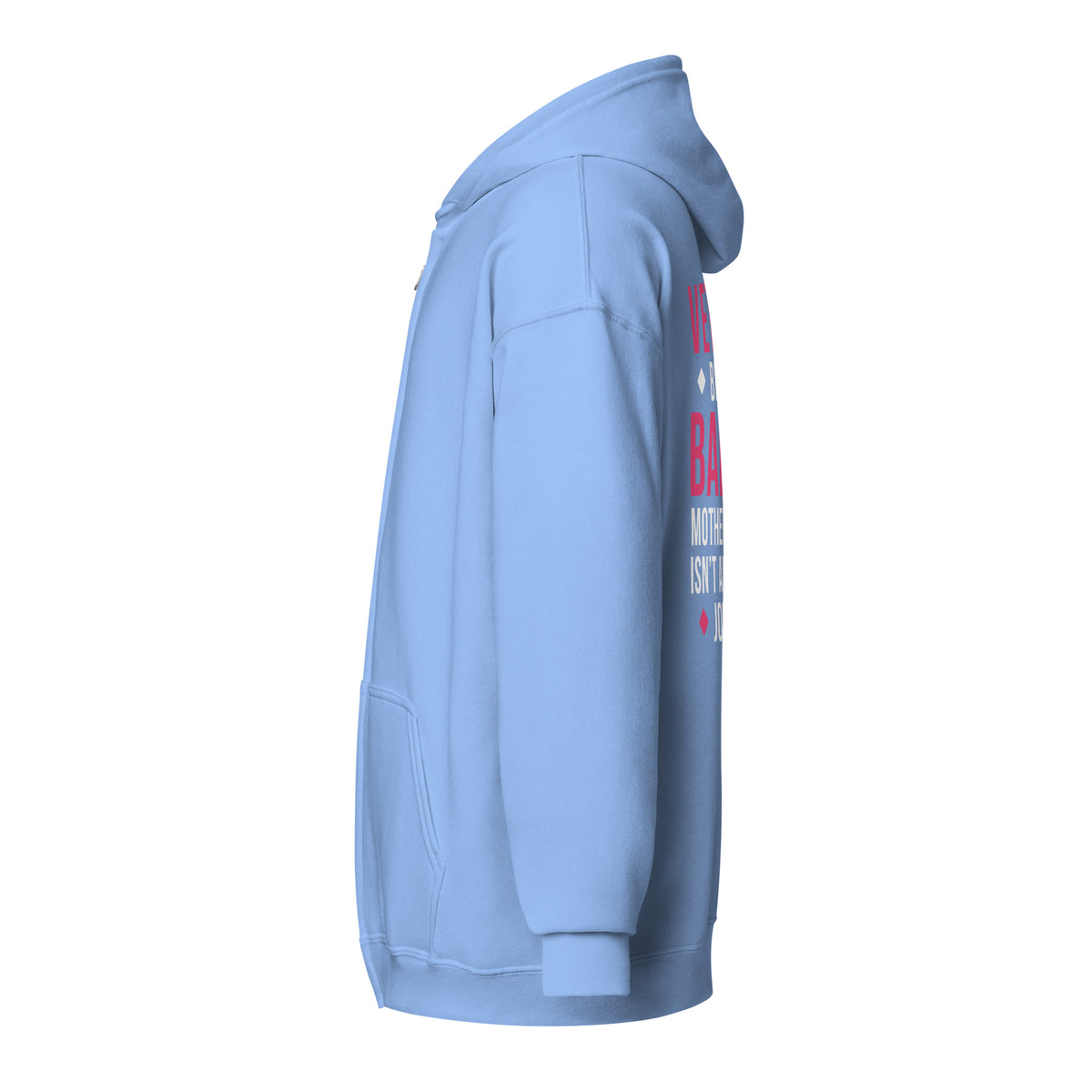 Vet Tech because badass mother fucker isn't an official job title Unisex Zip Hoodie