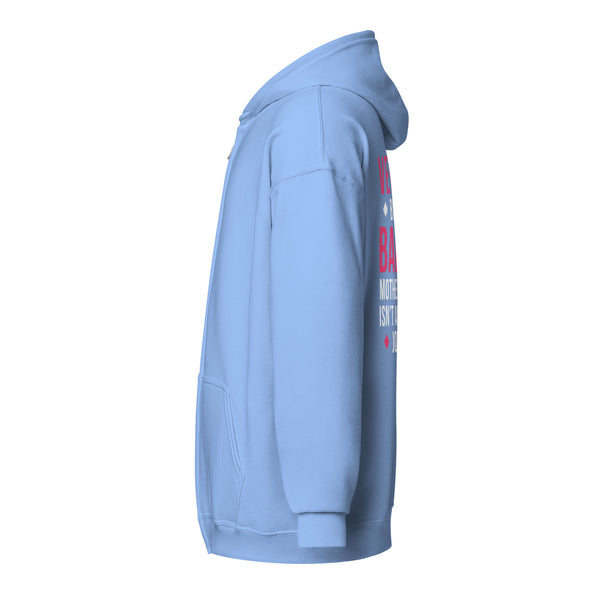 Vet Tech because badass mother fucker isn't an official job title Unisex Zip Hoodie