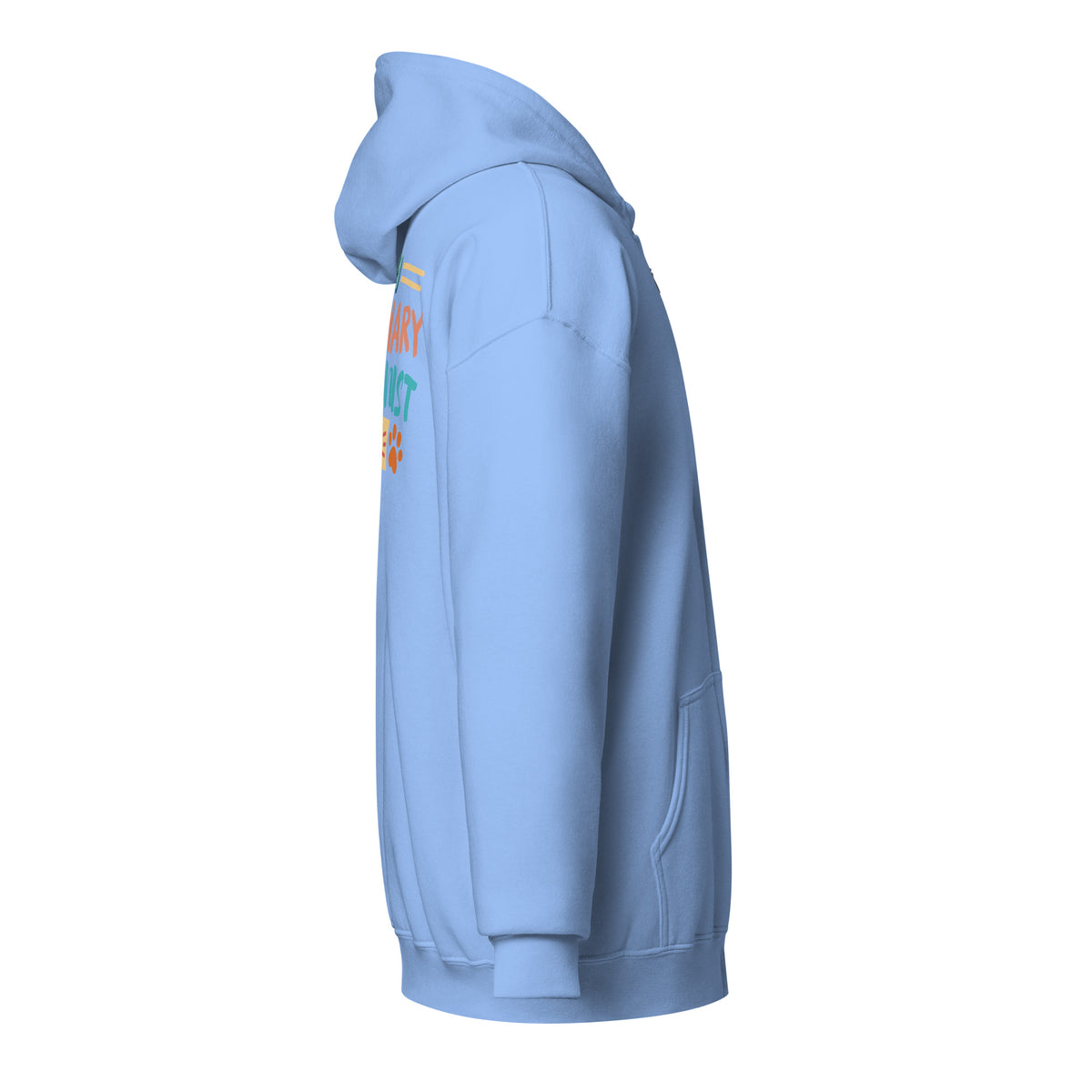 Veterinary receptionist ERA Zip Hoodie-I love Veterinary