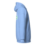Veterinary Receptionist Heart Paws Unisex Zip Hoodie-I love Veterinary