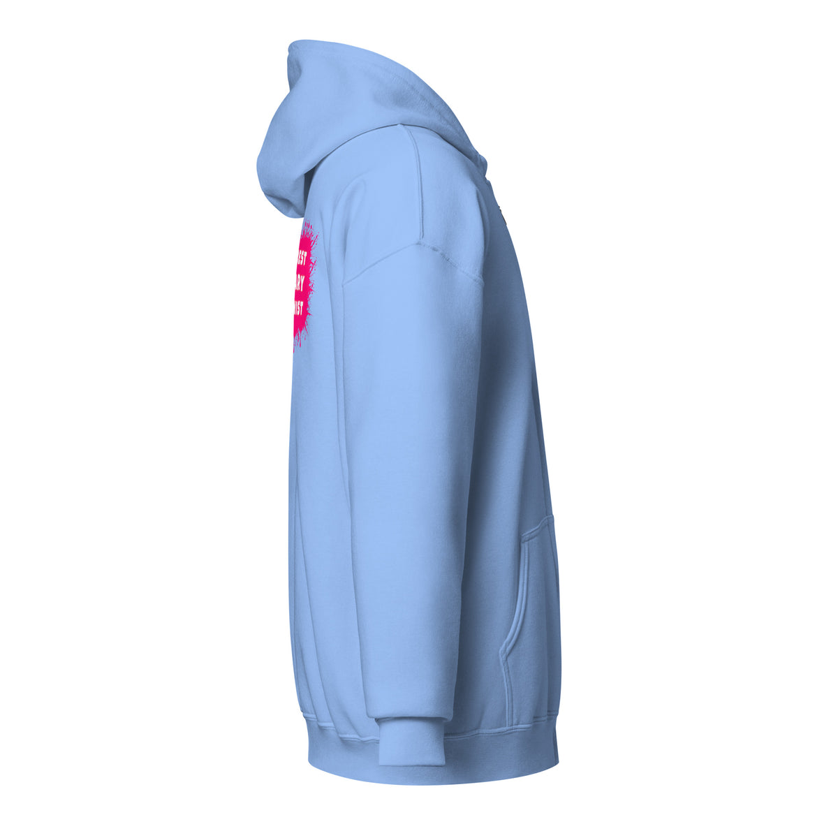 World's best veterinary receptionist color splash Unisex Zip Hoodie-I love Veterinary