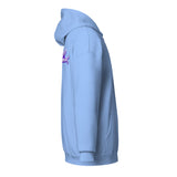 Veterinary Receptionist Unisex Zip Hoodie-I love Veterinary