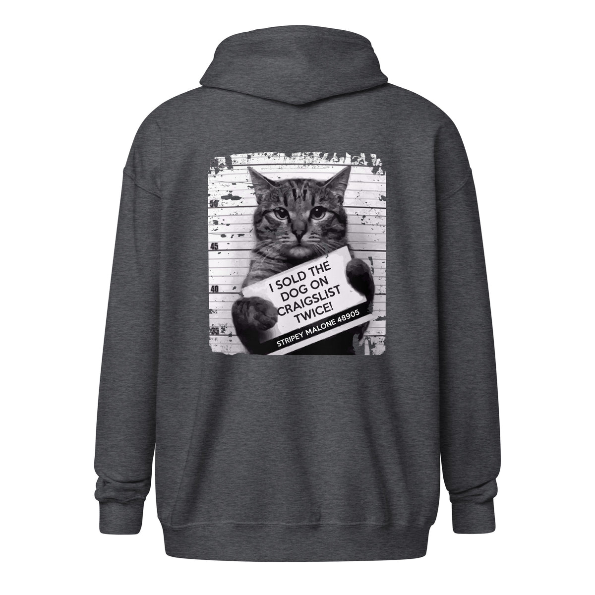 I sold the dog on craigslist twice Unisex ZIP Hoodie-Unisex Zip Hoodie | Gildan 18600-I love Veterinary