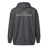 Vet Receptionist Typography Unisex Zip Hoodie-I love Veterinary