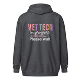 Vet Tech in Progress... Unisex Zip Hoodie-I love Veterinary
