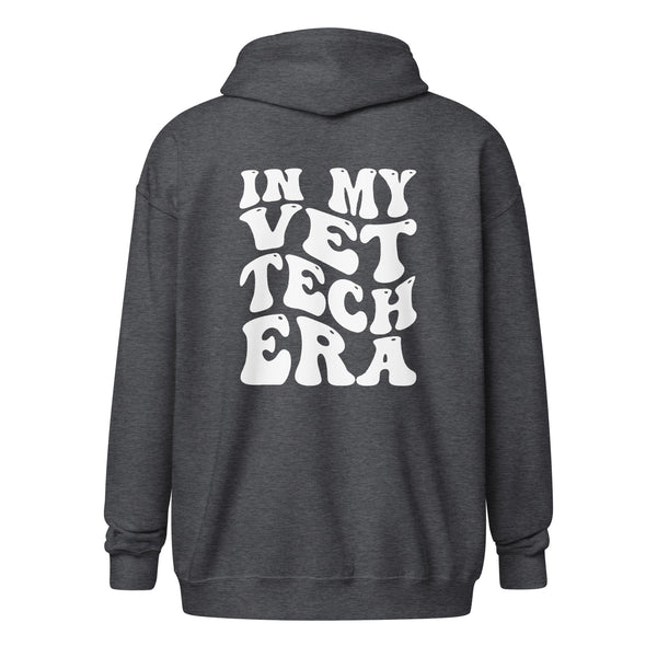 Vet Tech Era Unisex Zip Hoodie-I love Veterinary