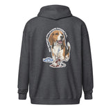 Nice catheter! Unisex Zip Hoodie-I love Veterinary