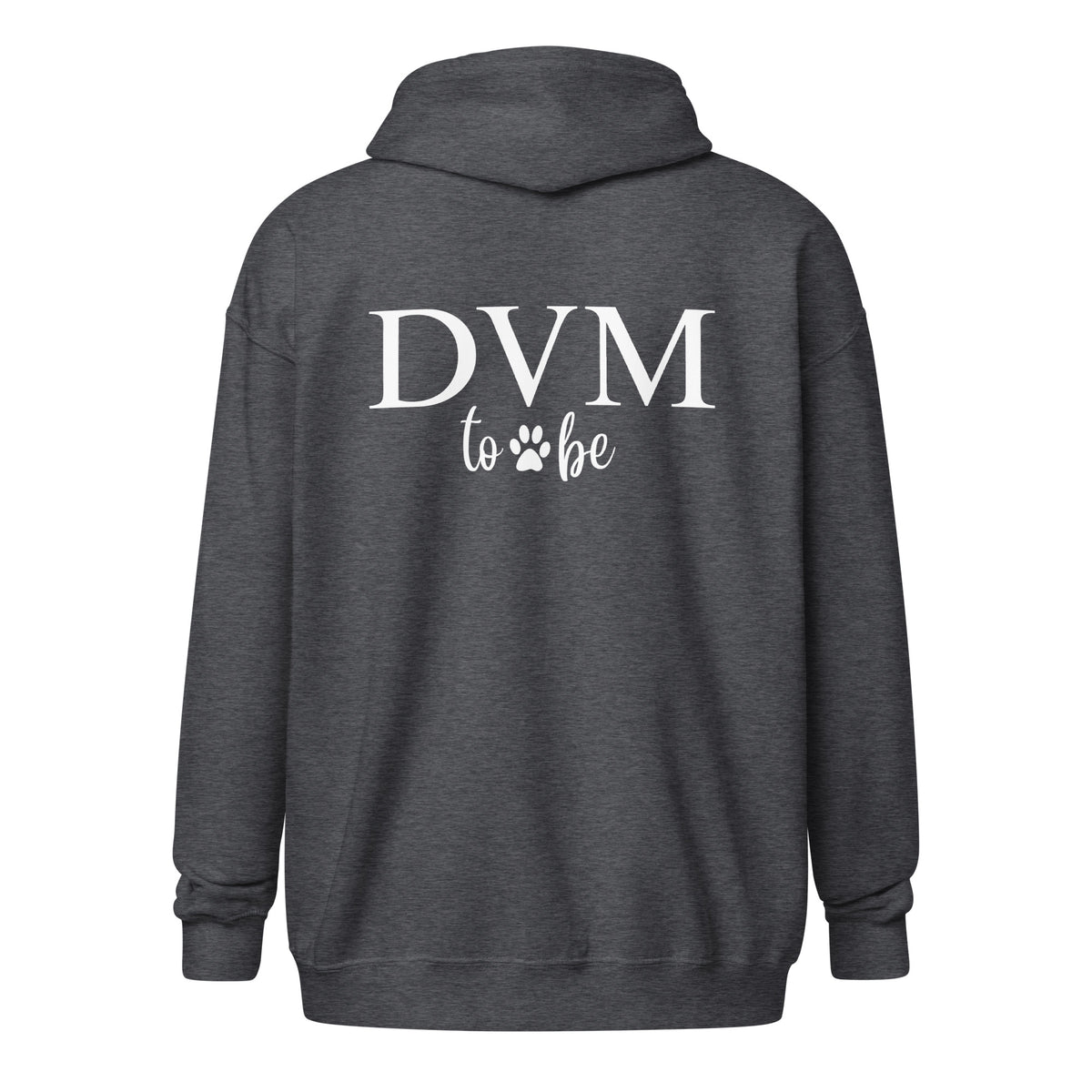 DVM to be Unisex Zip Hoodie-I love Veterinary