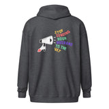 Stop sending your husband to the vet Unisex Zip Hoodie-I love Veterinary