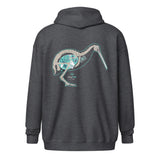 ezyVet Kiwi Unisex Zip Hoodie