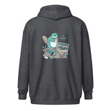 ezyVet Beaver Unisex zip hoodie
