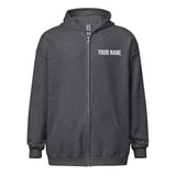 Personalize with your name - Love Dog and Cat Unisex heavy blend zip hoodie-Heavy Blend Adult Zip Hoodie | Gildan G18600-I love Veterinary