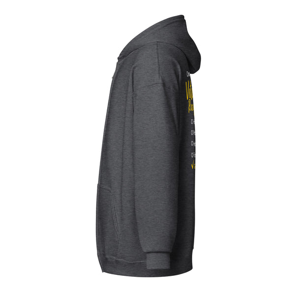 Veterinary Receptionist checklist Zip Hoodie-I love Veterinary