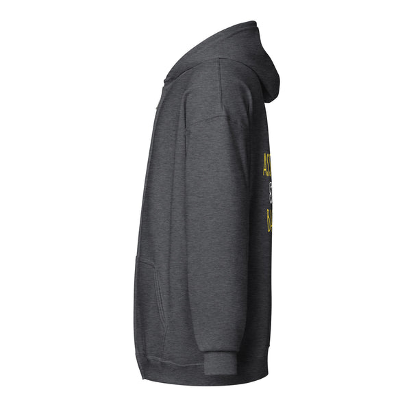 49% vet assistant 51% Badass Unisex Zip Hoodie-I love Veterinary