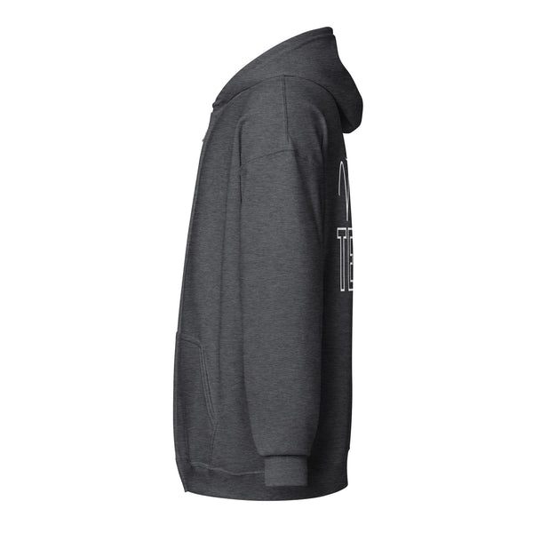 Vet Tech Needle Unisex Zip Hoodie-I love Veterinary