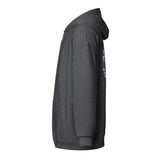 Vet Receptionist circle paws pattern Unisex Zip Hoodie-I love Veterinary