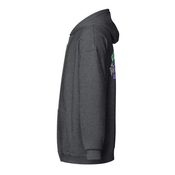 Vet Med because humans are gross Unisex Zip Hoodie-I love Veterinary