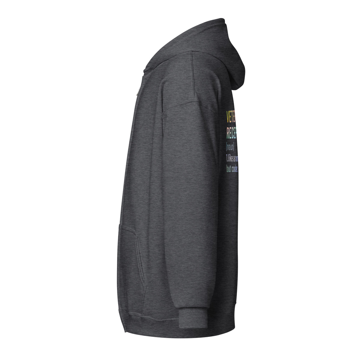 Veterinary receptionist definition Unisex Zip Hoodie-I love Veterinary