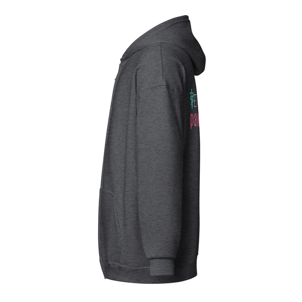 Vet Techs are pawsome Zip Hoodie