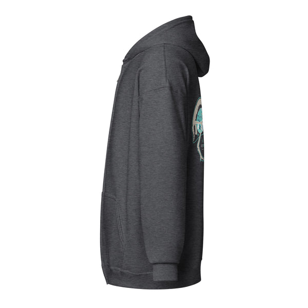 ezyVet Kiwi Unisex Zip Hoodie