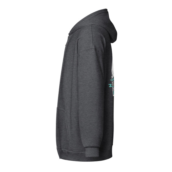 ezyVet Polar Bear Unisex Zip Hoodie