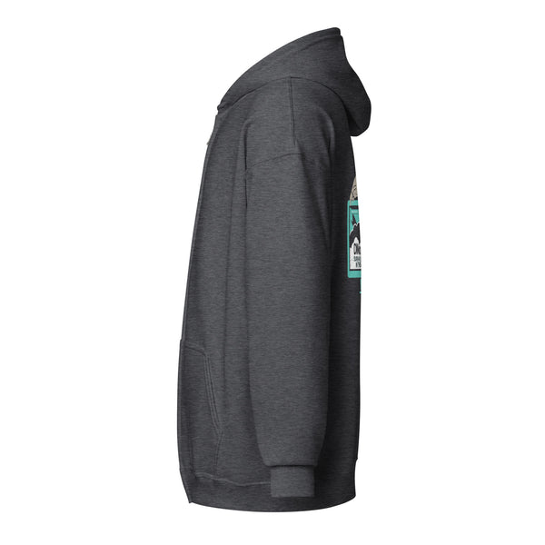 ezyVet Tuatara Unisex Zip Hoodie