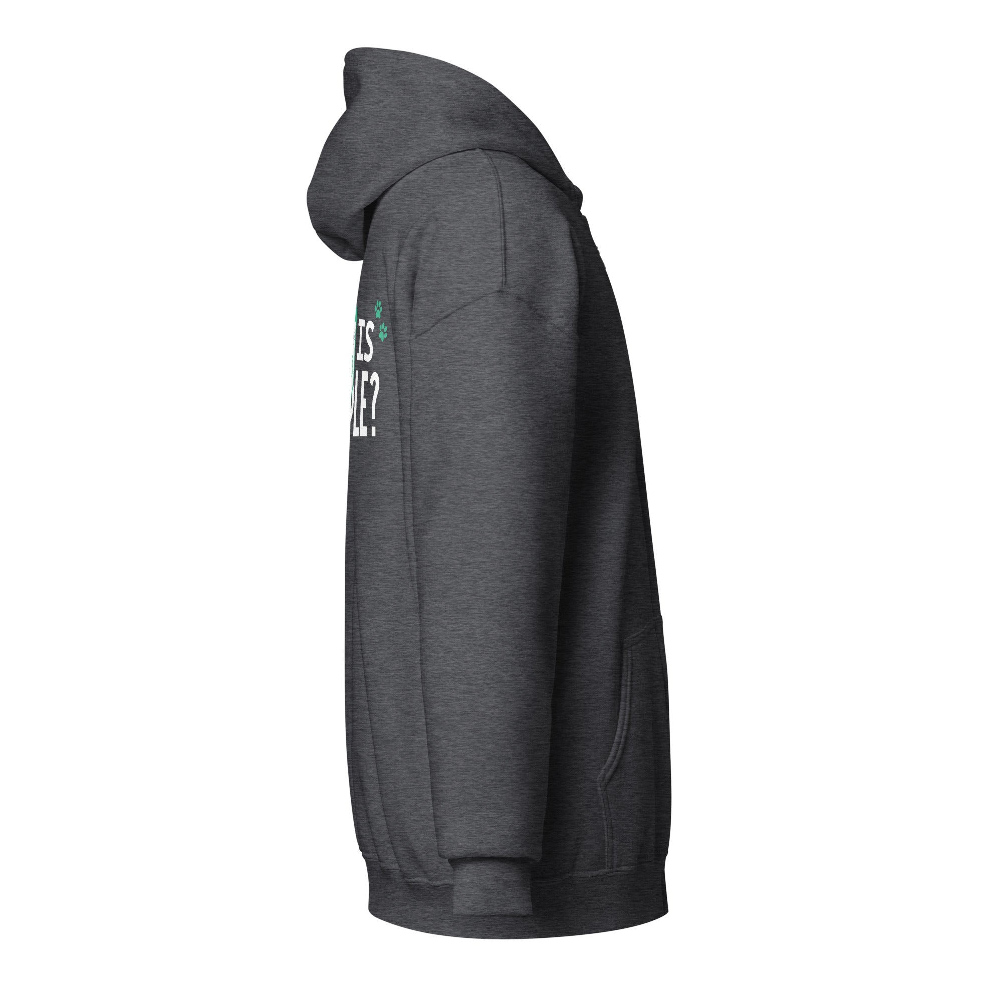 Where is your butthole Unisex heavy blend zip hoodie – I love