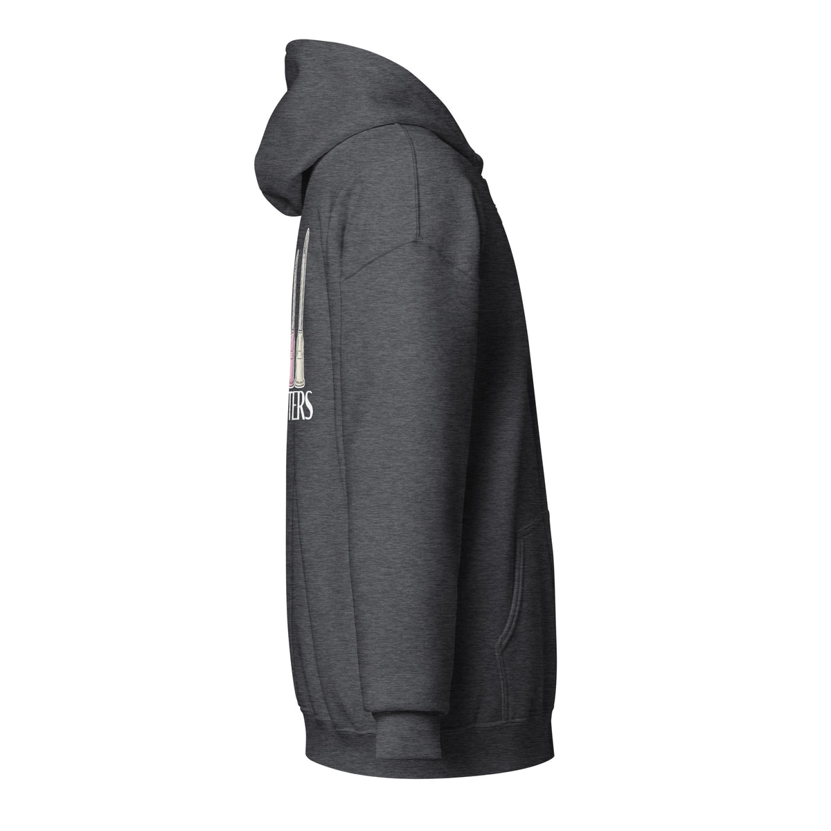 Size matters Unisex Zip Hoodie-I love Veterinary