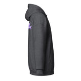 Veterinary Receptionist Unisex Zip Hoodie-I love Veterinary
