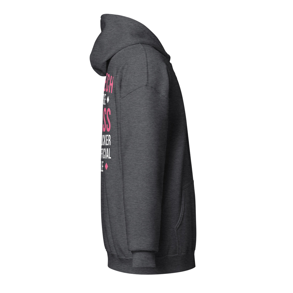 Vet Tech because badass mother fucker isn't an official job title Unisex Zip Hoodie