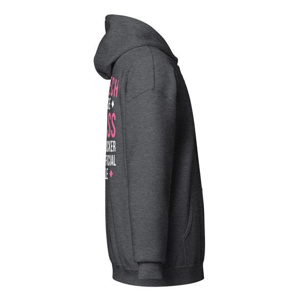 Vet Tech because badass mother fucker isn't an official job title Unisex Zip Hoodie