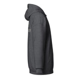 Vet Assistant Typography Unisex Zip Hoodie