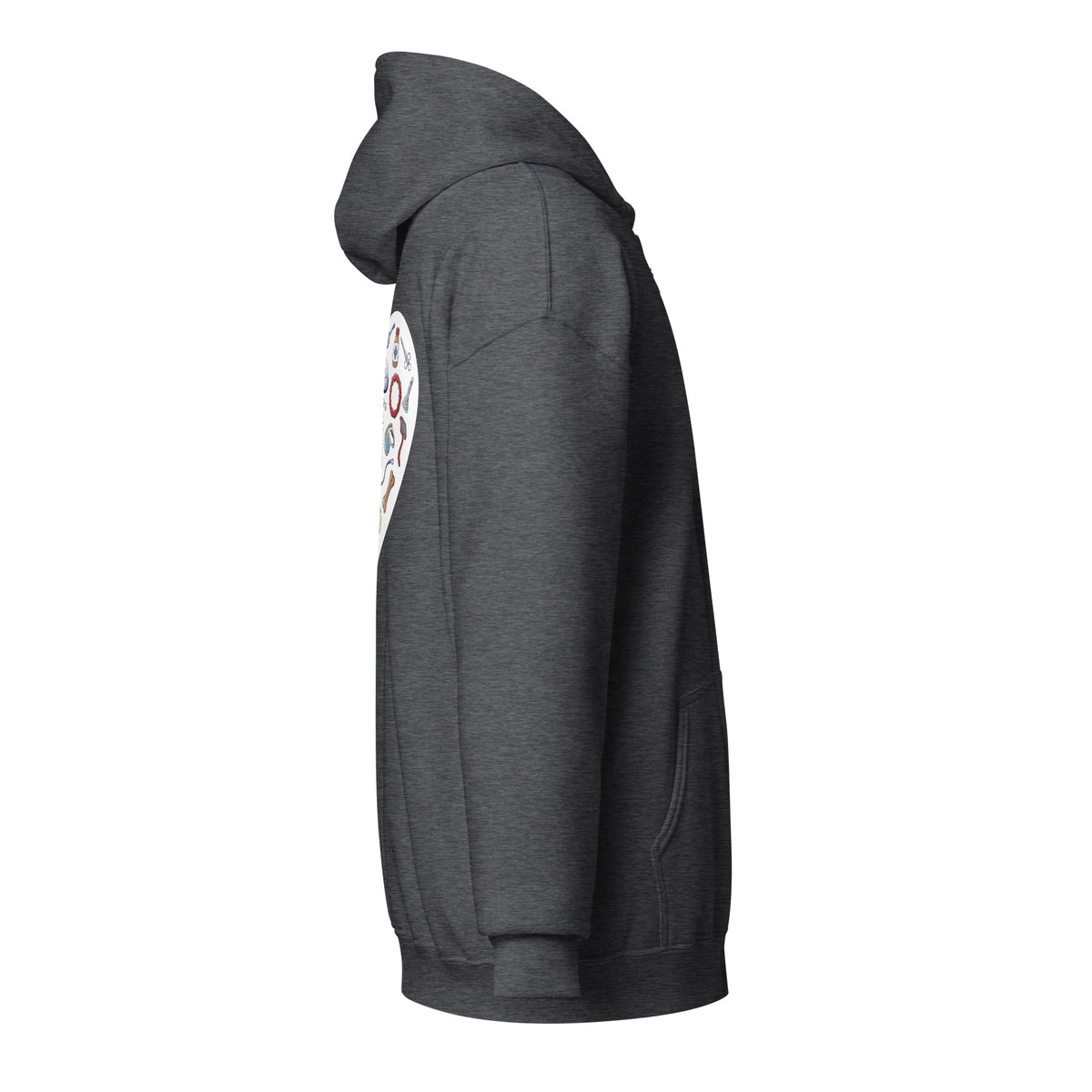 Veterinary Heart Unisex Zip Hoodie