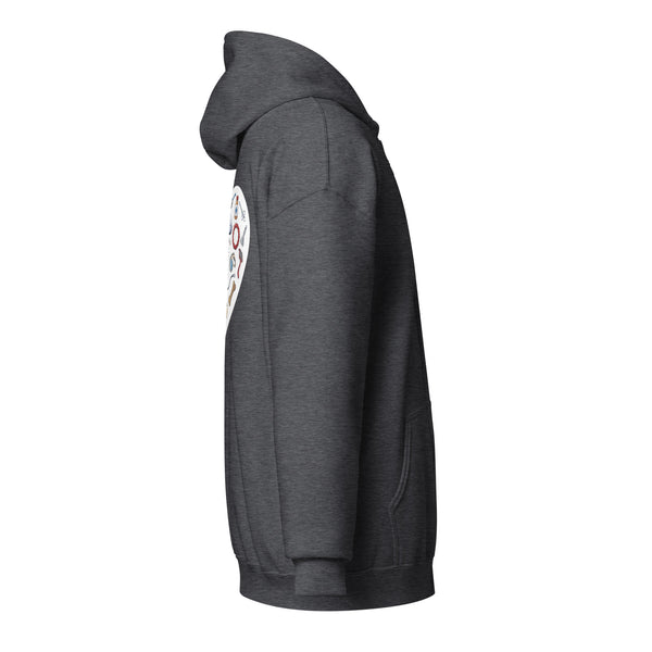 Veterinary Heart Unisex Zip Hoodie