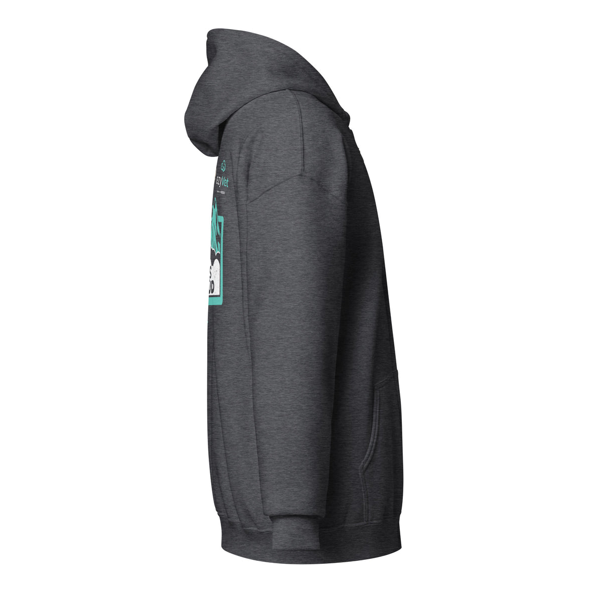 ezyVet Tuatara Unisex Zip Hoodie