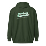 Veterinary Receptionist because vets need heroes too Unisex Zip Hoodie-I love Veterinary