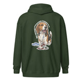 Nice catheter! Unisex Zip Hoodie-I love Veterinary