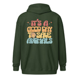 It's a good day to save animals Unisex Zip Hoodie-I love Veterinary