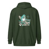 ezyVet Beaver Unisex zip hoodie