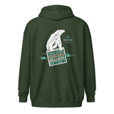 ezyVet Polar Bear Unisex Zip Hoodie