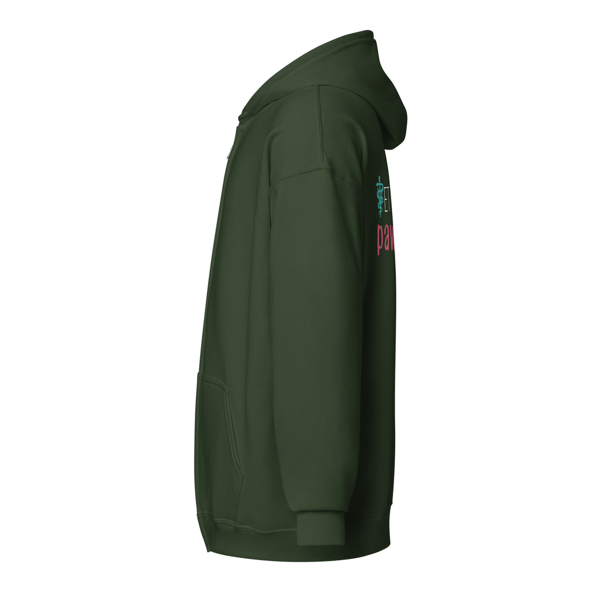 Vet Techs are pawsome Zip Hoodie
