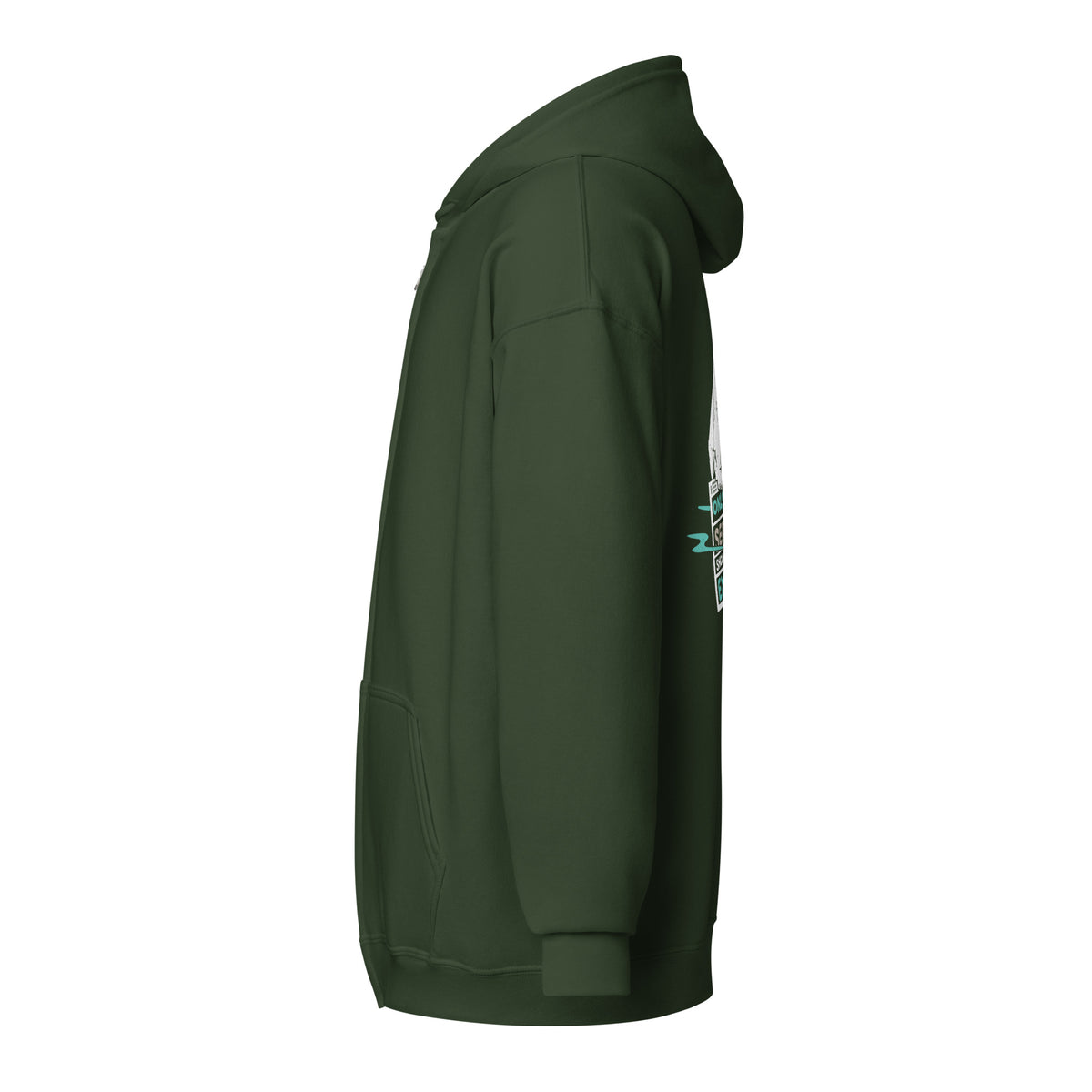 ezyVet Polar Bear Unisex Zip Hoodie