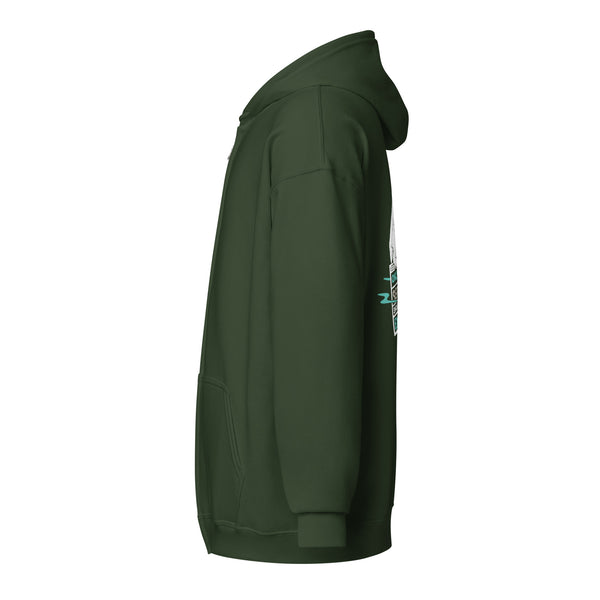 ezyVet Polar Bear Unisex Zip Hoodie