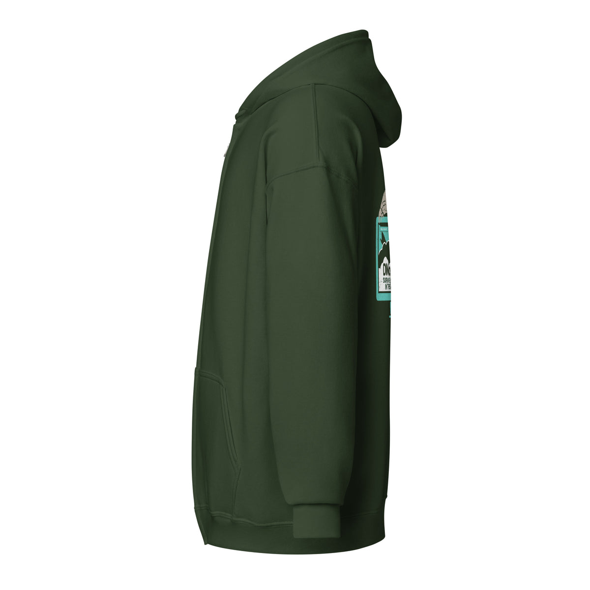 ezyVet Tuatara Unisex Zip Hoodie